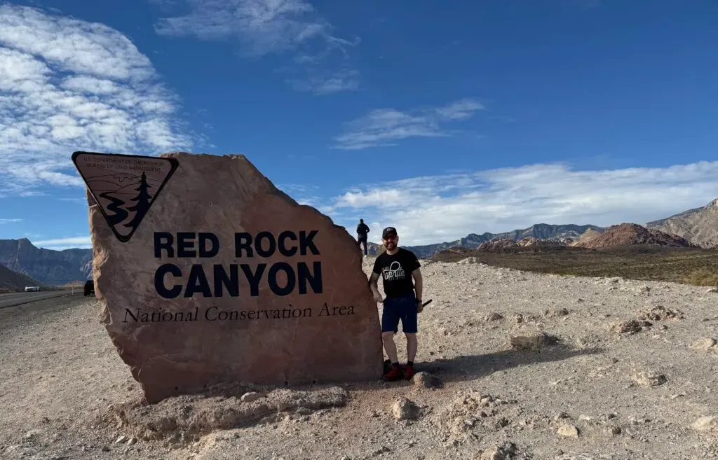 Hiking at Red Rock Canyon