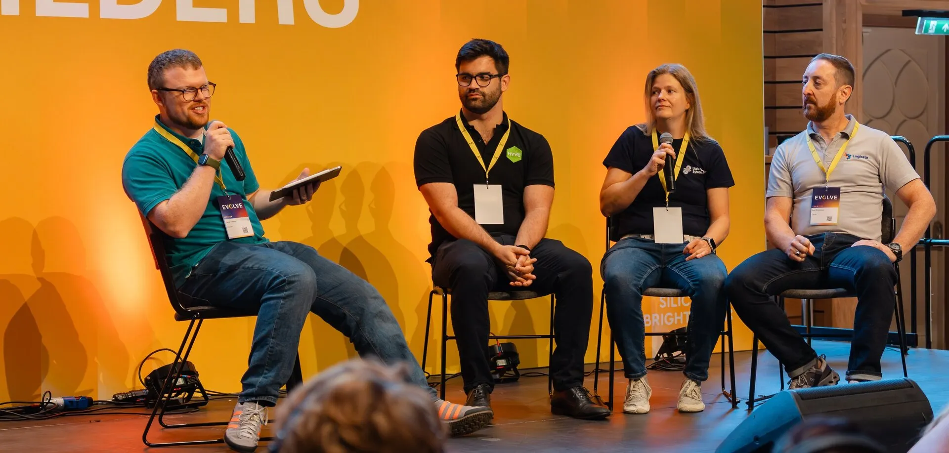 Logicata team at AWS re:Invent Builders session