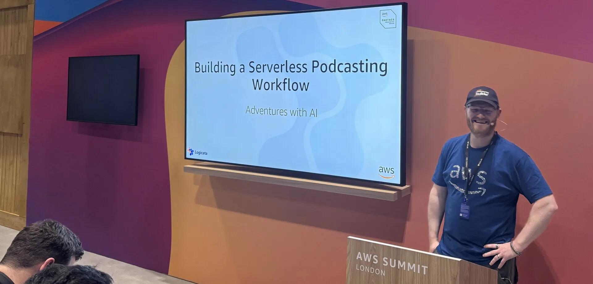 Jon Sherwood speaking at an event