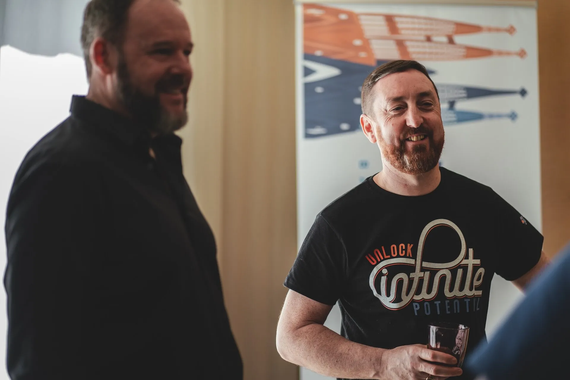 Karl and Marc at a Logicata offsite