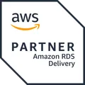 Amazon RDS Service Delivery badge