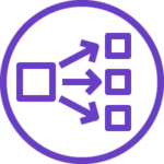Elastic Load Balancing ELB Network load balancer light bg