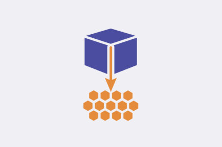 AWS microservices architecture icon