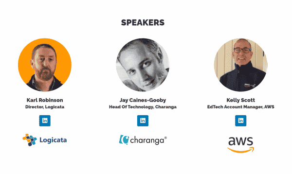 Logicata AWS Charanga Webinar Speakers