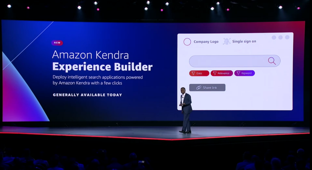Amazon Kendra Experience Builder