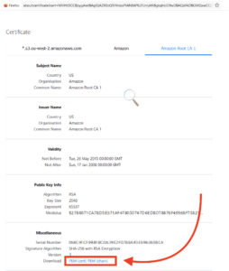 Firefox view certificate details 2