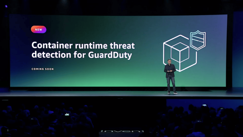 Container runtime threat detection for GuardDuty