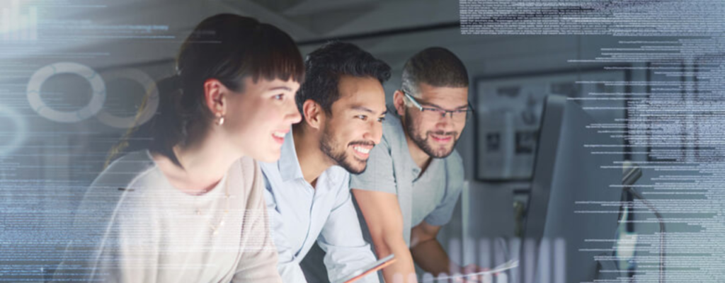 Engineering team managing cloud infrastructure